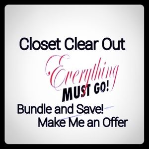 Closet Clear Out!!